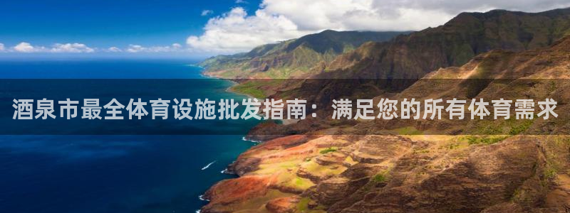 意昂体育3开户：酒泉市最全体育设施批发指南：满足您的