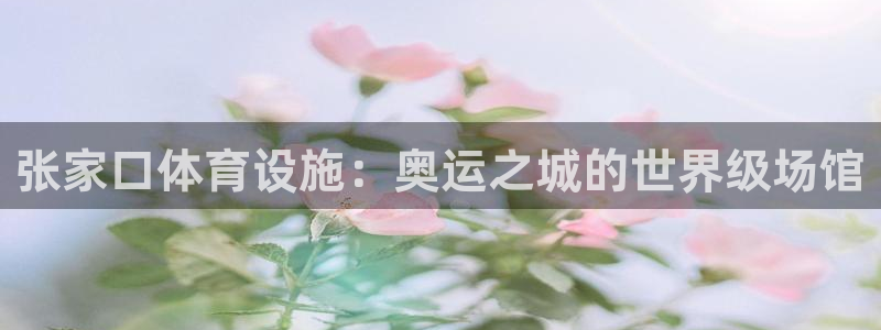 意昂体育3官方客服电话：张家口体育设施：奥运之城的世