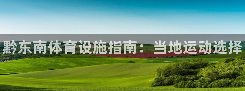 意昂体育3是干嘛的公司：黔东南体育设施指南：当地运动