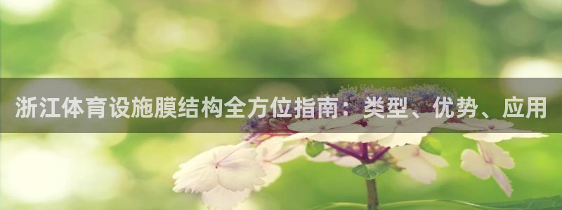 意昂体育3娱乐：浙江体育设施膜结构全方位指南：类型、