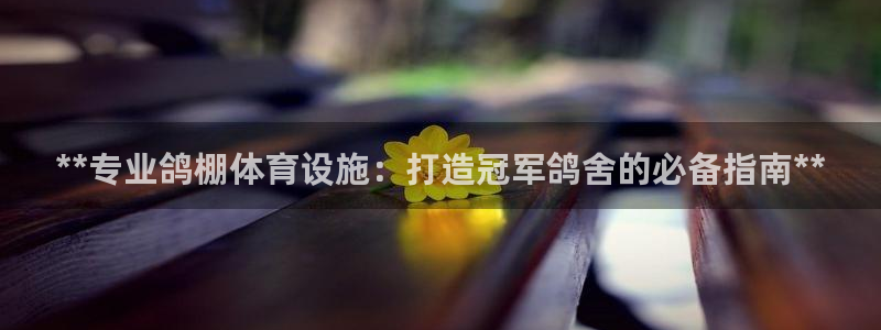 意昂3集团简介：**专业鸽棚体育设施：打造冠军鸽舍的