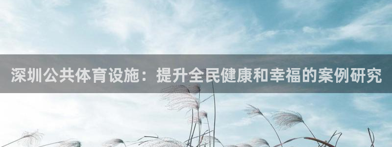 意昂体育3招商电话号码查询：深圳公共体育设施：提升全